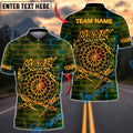 BlueJose Darts Money Play To Win Neon Dartboard Design Personalized Name Shirt