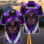 BlueJose Darts Furious Gorilla Dartboard Multicolor Options Personalized Name Shirt (4 Colors)