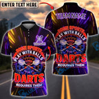 BlueJose Darts Neon Funny Quote Some Sports Play With Balls Darts Requires Them Personalized Name Shirt