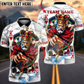 BlueJose Darts King of Hearts Royal Playing Card Personalized Name Shirt
