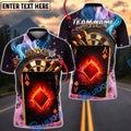BlueJose Darts Ace of Diamonds Luxury Casino Smoke Personalized Name Shirt