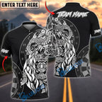 BlueJose Darts Aztec Warrior Personalized Name, Team Name Unisex Shirt (4 Colors)