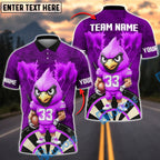 BlueJose Darts Cardinal Warrior Customized Name, Team Name 3D Shirt (4 Colors)