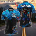 BlueJose Darts Minotaur Fury Customized Name, Team Name 3D Shirt (4 Colors)