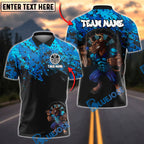 BlueJose Darts Minotaur Fury Customized Name, Team Name 3D Shirt (4 Colors)