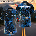 BlueJose Darts Inferno Bull Customized Name, Team Name 3D Shirt (4 Colors)