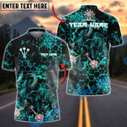 BlueJose Darts Inferno Bull Customized Name, Team Name 3D Shirt (4 Colors)