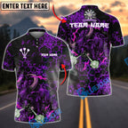 BlueJose Darts Inferno Bull Customized Name, Team Name 3D Shirt (4 Colors)