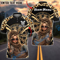BlueJose Darts Leopard Cool Girl Street Style Personalized Name Shirt
