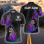 BlueJose Darts Firestorm Personalized Name, Team Name Shirt (4 Colors)