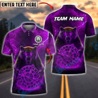 BlueJose Darts Bear Lightning Customized Name, Team Name 3D Shirt (4 Colors)