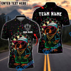 BlueJose Darts Streetwear Capybara with Shades Style Personalized Name, Team Name Shirt (4 Colors)
