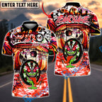 BlueJose Darts Graffiti Crazy Face Customized Name, Team Name 3D Shirt (4 Colors)