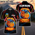 BlueJose Darts No Tips Funny Shirt Neon Pub Style Customized Name, Team Name 3D Shirt (4 Colors)
