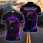 BlueJose Darts Hellhound Flaming Customized Name, Team Name 3D Shirt (4 Colors)