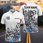 BlueJose Darts Funny Pixel Master Personalized Name, Team Name Shirt