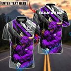 BlueJose Darts Red Bull Dartboard Fighter Strength Customized Name, Team Name 3D Shirt (4 Colors)