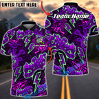 BlueJose Darts Graffiti Neon Lightning Style Multicolor Options Personalized Name Shirt (4 Colors)