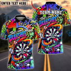 BlueJose Darts Funny Some Bullshit Graffiti Personalized Name, Team Name Unisex Shirt (4 Colors)
