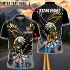 BlueJose Darts Eagle Attack Personalized Name, Team Name Unisex Shirt (6 Colors)