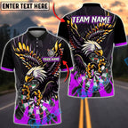 BlueJose Darts Eagle Attack Personalized Name, Team Name Unisex Shirt (6 Colors)