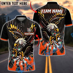 BlueJose Darts Eagle Attack Personalized Name, Team Name Unisex Shirt (6 Colors)