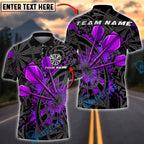 BlueJose Darts Steel Triple Dart Precision Multicolor Options Personalized Name Shirt (4 Colors)