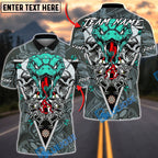 BlueJose Darts Skull Snake Dartboard Target Gothic Style Multicolor Options Personalized Name Shirt (4 Colors)