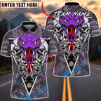 BlueJose Darts Skull Snake Dartboard Target Gothic Style Multicolor Options Personalized Name Shirt (4 Colors)