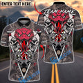 BlueJose Darts Skull Snake Dartboard Target Gothic Style Multicolor Options Personalized Name Shirt (4 Colors)