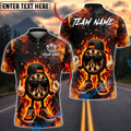BlueJose Darts Fire Cartoon Cool Streetwear Style Personalized Name, Team Name Unisex Shirt (4 Colors)
