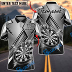 BlueJose Darts Lightning Strike Dartboard Luxury Sport Design Personalized Name, Team Name Unisex Shirt (6 Colors)
