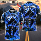 BlueJose Darts Grim Reaper Dartboard Hell Hound Fire Multicolor Options Personalized Name Shirt (4 Colors)