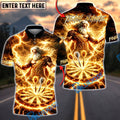 BlueJose Darts Thunder God Lightning Power Multicolor Options Personalized Name Shirt (6 Colors)