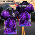BlueJose Darts Rhino Lightning Smoke Personalized Name, Team Name Unisex Shirt (4 Colors)