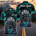BlueJose Darts Dartboard Muscle Bull Rock N‚Äô Roll Grunge Personalized Name, Team Name Unisex Shirt (4 Colors)