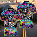 BlueJose Darts Gorilla Graffiti Game On Personalized Name Shirt