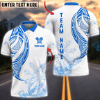 BlueJose Darts Tribal Maori Pattern Personalized Name, Team Name Unisex Shirt (4 Colors)