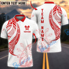 BlueJose Darts Tribal Maori Pattern Personalized Name, Team Name Unisex Shirt (4 Colors)