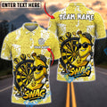 BlueJose Darts Dartboard Cool Swag Banana Hip Hop Style Sunglasses Personalized Name Shirt