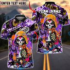 BlueJose Darts Sugar Skull Hoodie Graffiti Streetwear Personalized Name, Team Name Unisex Shirt (4 Colors)