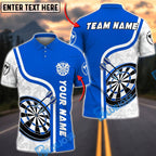BlueJose Darts Classic Dartboard Strike Personalized Name, Team Name Unisex Shirt (6 Colors)