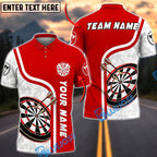 BlueJose Darts Classic Dartboard Strike Personalized Name, Team Name Unisex Shirt (6 Colors)