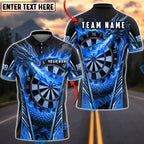 BlueJose Darts Coiled Dragon Dartboard Personalized Name, Team Name Unisex Shirt (4 Colors)