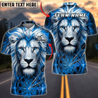 BlueJose Darts Golden Fire Lion Dartboard Fantasy Personalized Name, Team Name Unisex Shirt (6 Colors)