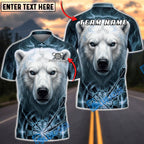 BlueJose Darts Fiery Flame Bear Dartboard Fantasy Personalized Name, Team Name Unisex Shirt (6 Colors)