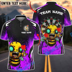 BlueJose Darts Angry Hornet Zombie Mascot Multicolor Options Personalized Name Shirt (6 Colors)