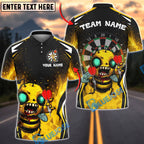BlueJose Darts Angry Hornet Zombie Mascot Multicolor Options Personalized Name Shirt (6 Colors)