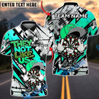 BlueJose Darts Dartboard Urban Graffiti Character They Not Like Us Multicolor Options Personalized Name Shirt (6 Colors)