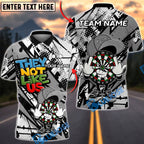BlueJose Darts Dartboard Urban Graffiti Character They Not Like Us Multicolor Options Personalized Name Shirt (6 Colors)